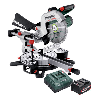 Metabo KGS 18 LTX BL 254 Akku Kappsäge 18 V 254 mm Brushless ( 614254920 ) + 1x Akku 4,0 Ah + Ladegerät