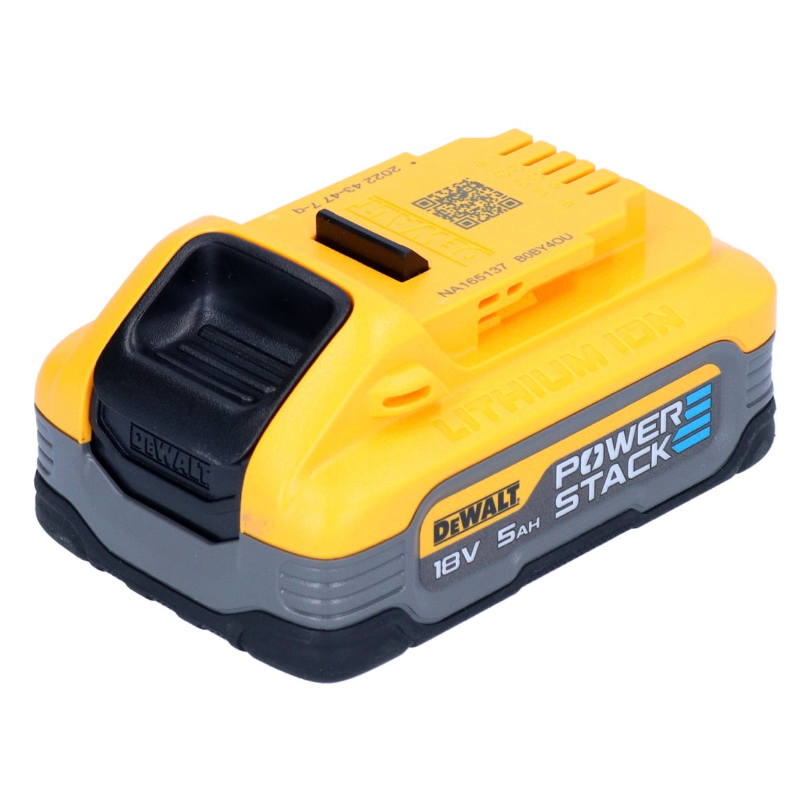 Batterie DeWalt DCBP 518 Powerstack 18 V 5,0 Ah / 5000 mAh XR Li-Ion - avec indicateur de niveau de charge