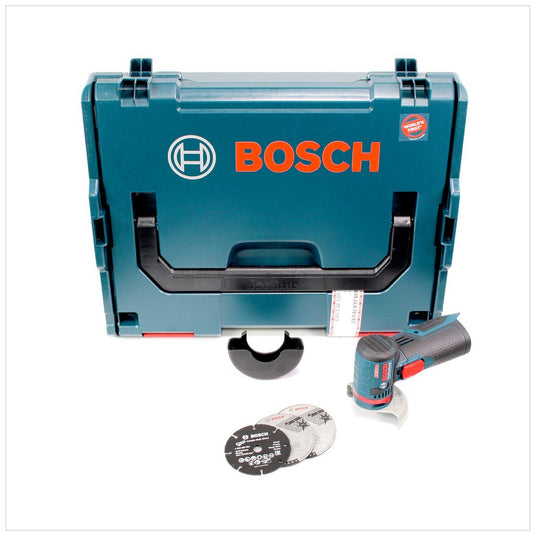 Bosch GWS 10,8-76 V-EC Akku Winkelschleifer 10,8V ( 06019F2003 ) 76mm Solo in L-Boxx - ohne Akku, ohne Ladegerät - Toolbrothers