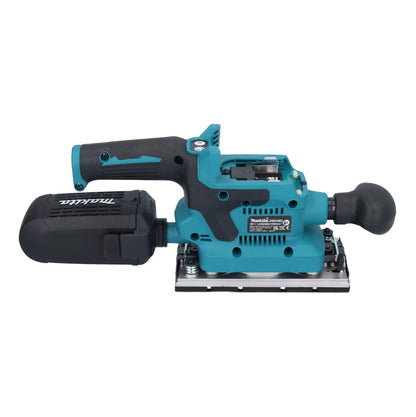 Makita DBO 382 M1 Akku Schwingschleifer 18 V 93 x 185 mm Brushless + 1x Akku 4,0 Ah - ohne Ladegerät