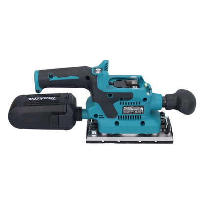 Makita DBO 382 RM Akku Schwingschleifer 18 V 93 x 185 mm Brushless + 2x Akku 4,0 Ah + Ladegerät