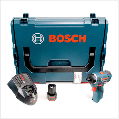 Bosch GSR 10,8 V-EC HX Akku Bohrschrauber in L-Boxx + 1 x GBA 10,8 V 2,5 Ah Akku + AL 1130 CV Schnelllader - Toolbrothers