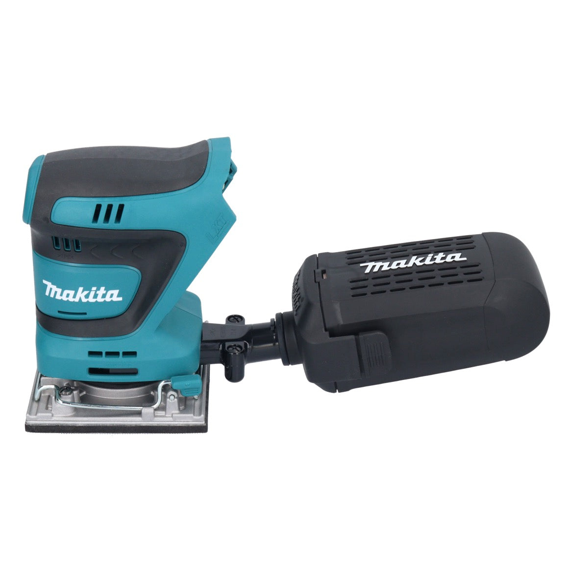 Makita DBO 484 M1 Akku Schwingschleifer 18 V 112 x 102 mm + 1x Akku 4,0 Ah - ohne Ladegerät