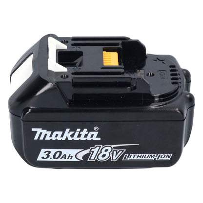 Makita DBO 484 F1J Akku Schwingschleifer 18 V 112 x 102 mm + 1x Akku 3,0 Ah + Makpac - ohne Ladegerät