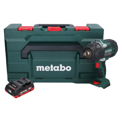 Metabo SSW 18 LTX 1450 BL Akku Schlagschrauber 18 V 1450 Nm Brushless + 1x Akku 4,0 Ah + metaBOX - ohne Ladegerät