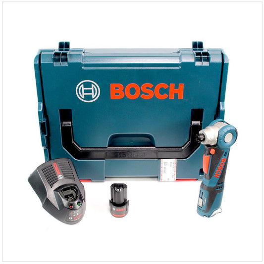 Bosch GWI 10,8 V-Li Akku Winkelschrauber in L-Boxx + 1 x GBA 2,5 Ah Akku + AL 1130 CV Schnelllader - Toolbrothers