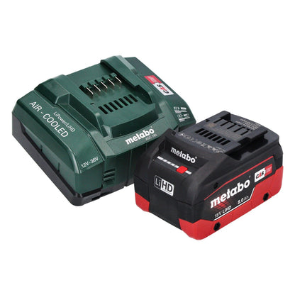 Metabo SSW 18 LTX 1450 BL Akku Schlagschrauber 18 V 1450 Nm Brushless + 1x Akku 8,0 Ah + Ladegerät + metaBOX