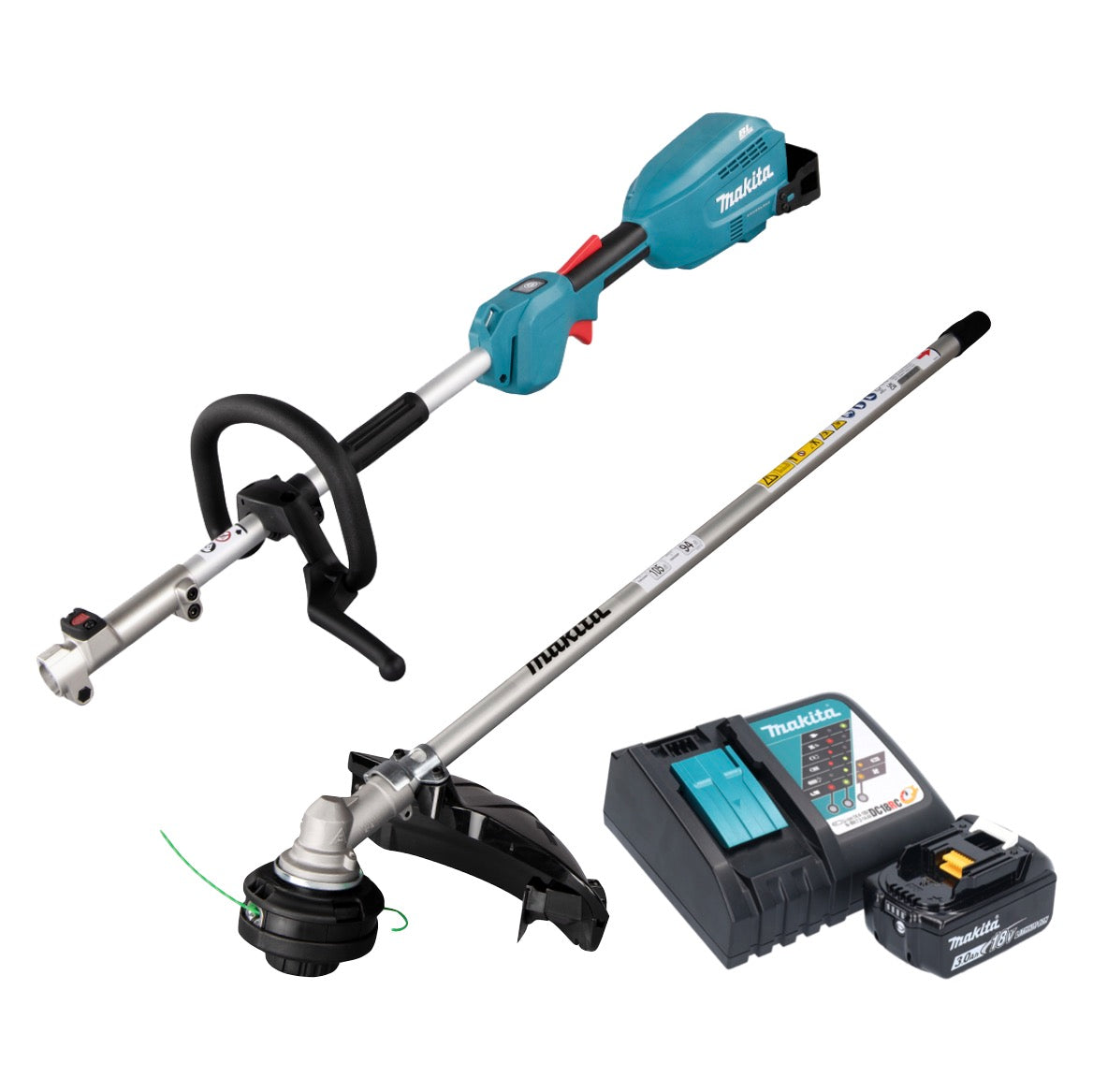 Makita DUX 18 RFX1 batterie multifonction 18 V sans balais + 1x batterie 3,0 Ah + chargeur