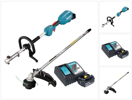 Makita DUX 18 RMX1 Akku Multifunktionsantrieb 18 V Brushless + 1x Akku 4,0 Ah + Ladegerät