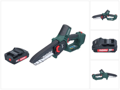 Scie à bois à batterie Metabo MS 18 LTX 15 18 V 15 cm 5 m/s + 1x batterie 2,0 Ah - sans chargeur