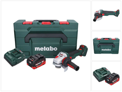 Metabo WVB 18 LTX BL 15-125 Quick Akku Winkelschleifer 18 V 125 mm Brushless + 1x Akku 8,0 Ah + Ladegerät + metaBOX