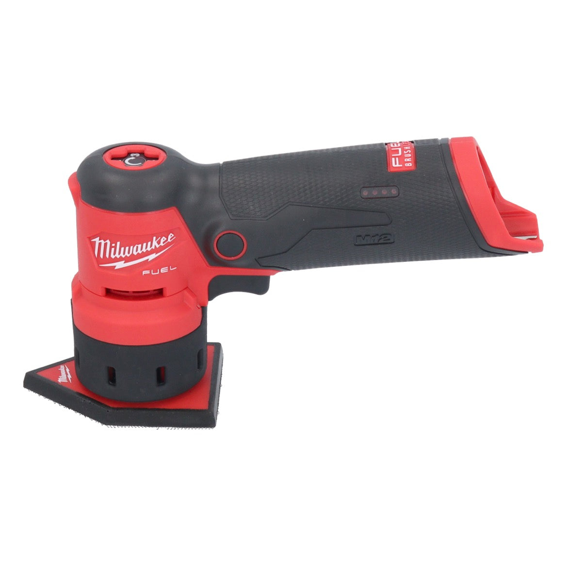 Meuleuse à pointes sur batterie Milwaukee M12 FDSS-202B 12 V 88,8 x 63,5 mm + 2x batteries 2,0 Ah + chargeur