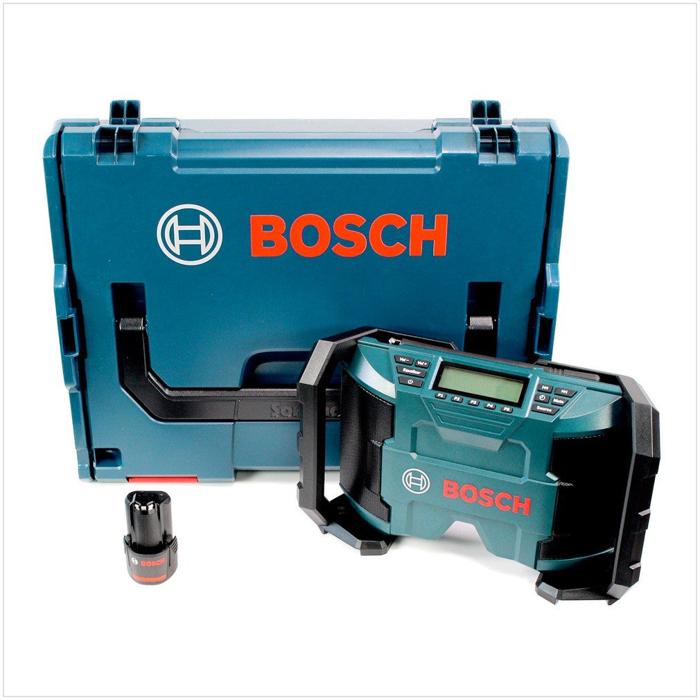 Bosch GML 10,8 V-Li Akku Radio in L-Boxx + 1 x GBA 10,8 V 2,5 Ah Akku - Toolbrothers