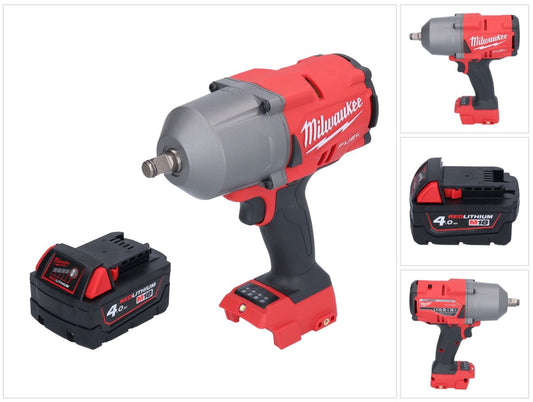 Clé à chocs sans fil Milwaukee M18 FHIWF12-401 18 V 1356 Nm 1/2" brushless + 1x batterie 4,0 Ah - sans chargeur