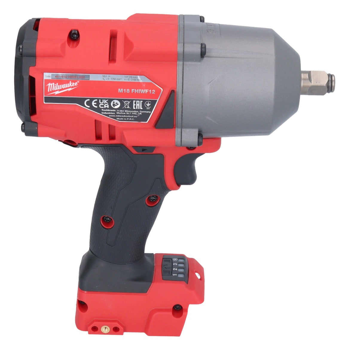 Clé à chocs sans fil Milwaukee M18 FHIWF12-502 18 V 1356 Nm 1/2" brushless + 2x batteries 5,0 Ah + chargeur