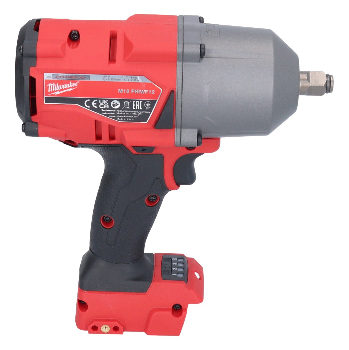 Clé à chocs sans fil Milwaukee M18 FHIWF12-601 18 V 1356 Nm 1/2" brushless + 1x batterie 6,0 Ah - sans chargeur