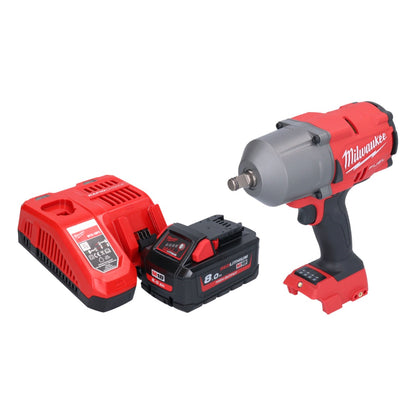 Milwaukee M18 FHIWF12-801 Akku Schlagschrauber 18 V 1356 Nm 1/2" Brushless + 1x Akku 8,0 Ah + Ladegerät