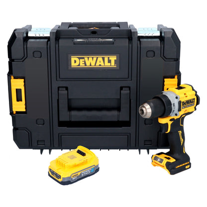 DeWalt DCD 800 NT Akku Bohrschrauber 18 V 90 Nm Brushless + 1x Akku 1,7 Ah + TSTAK - ohne Ladegerät