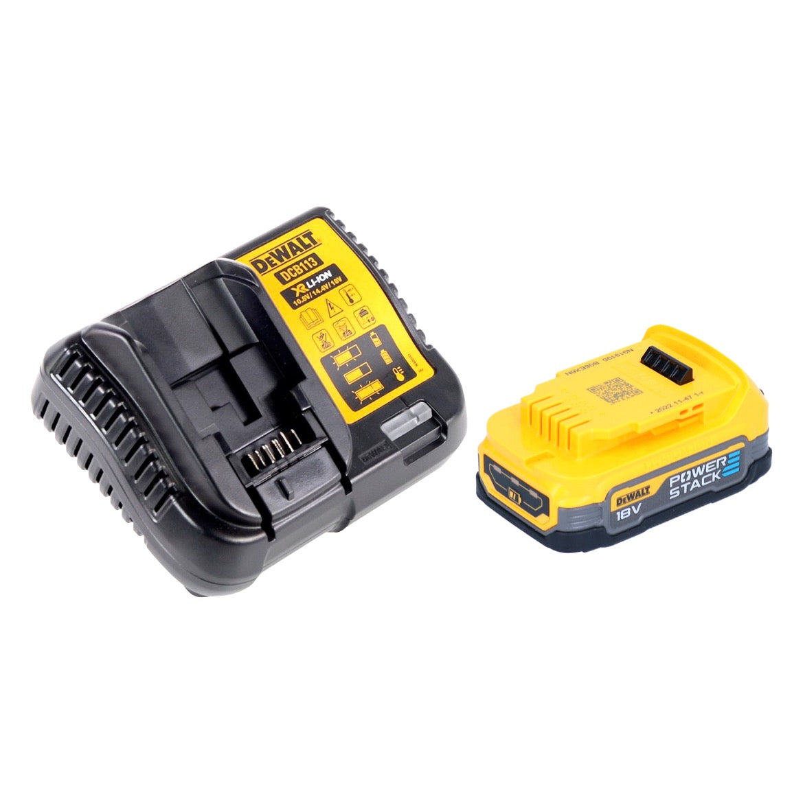 Perceuse-visseuse sans fil DeWalt DCD 800 E1T 18 V 90 Nm sans balais + 1x batterie 1,7 Ah + chargeur + TSTAK