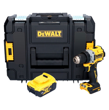 Perceuse-visseuse sans fil DeWalt DCD 800 NT 18 V 90 Nm sans balais + 1x batterie 5,0 Ah + TSTAK - sans chargeur