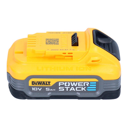 Kit de démarrage de batterie Dewalt 18 V DCB 115 H1 1x batterie Powerstack 5,0 Ah + chargeur DCB 115 XR