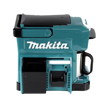 Machine à café Makita DCM 501 RT fonctionnant sur batterie, portable + 1 batterie et chargeur 5,0 Ah