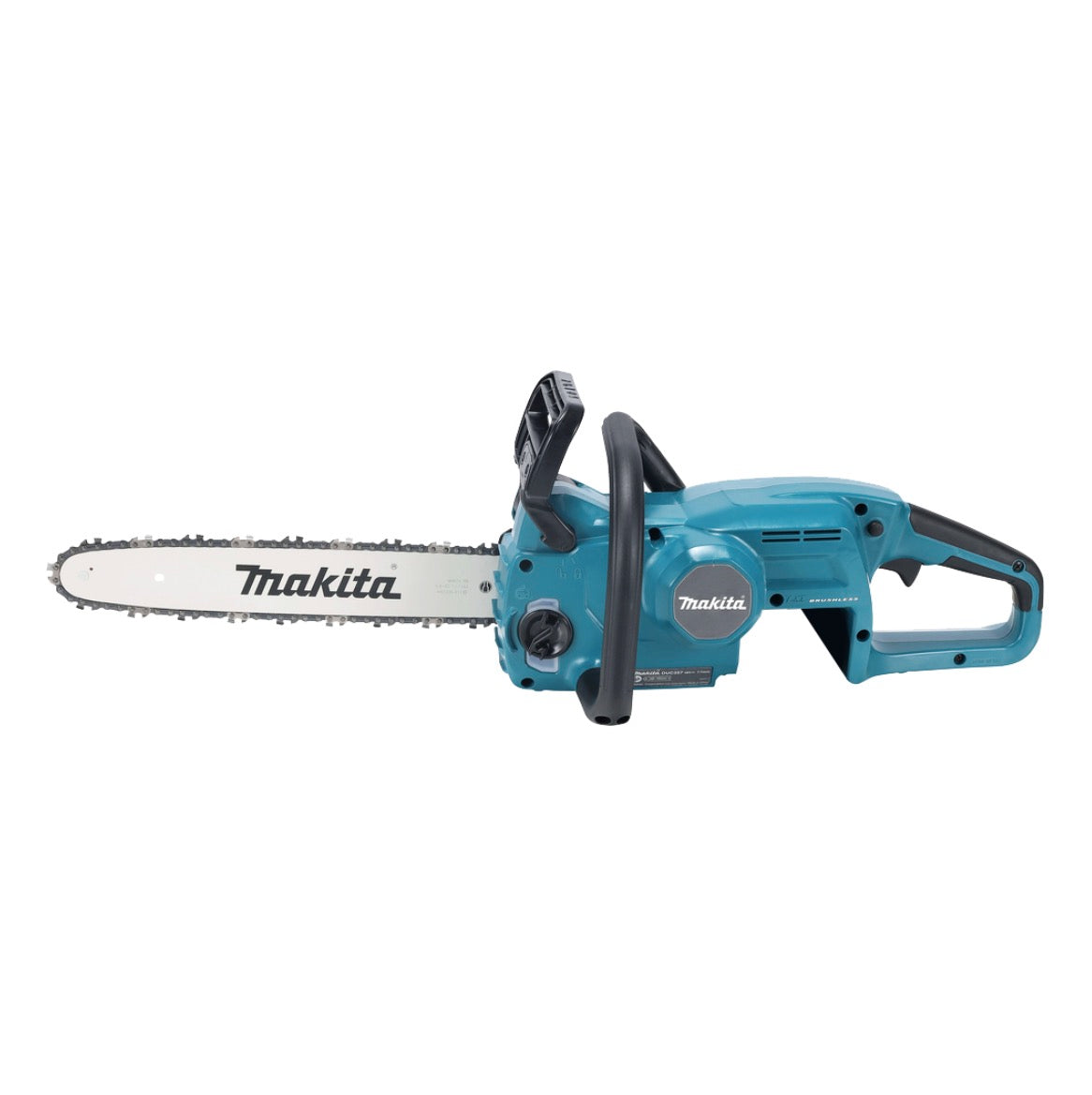 Makita DUC 357 RGX2 Akku Kettensäge 18 V 35 cm 7,7 m/s Brushless + 1x Akku 6,0 Ah + Ladegerät