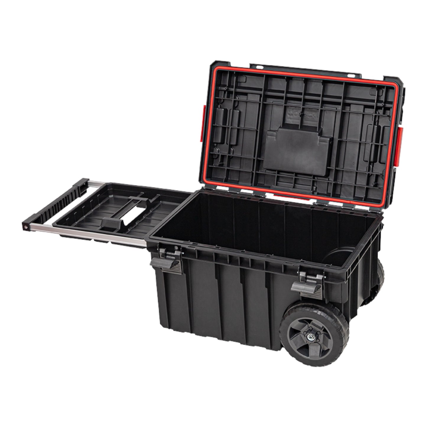 Qbrick System ONE Trolley Vario stapelbar 605 x 405 x 345 mm 44 l IP66 mit Laufrädern auf Metallachse