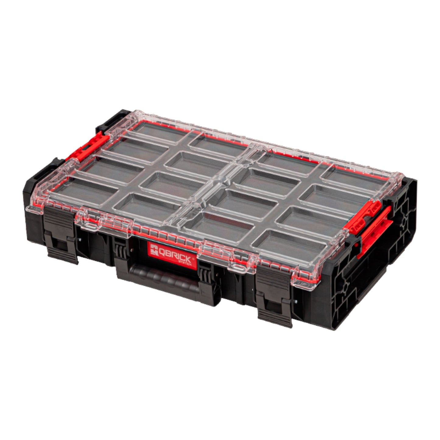 Qbrick System ONE Organizer XL 2.0 MFI empilable 582 x 387 x 131 mm 13,6 l IP66 avec insert en mousse