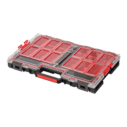 Qbrick System ONE Organizer L 2.0 empilable 531 x 379 x 77 mm 6 l IP 66 avec 10 inserts