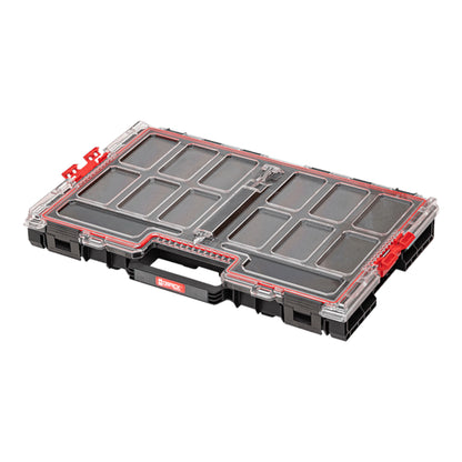 Qbrick System ONE Organizer L 2.0 MFI stapelbar 531 x 379 x 77 mm 6 l IP66 mit Schaumstoffeinlage