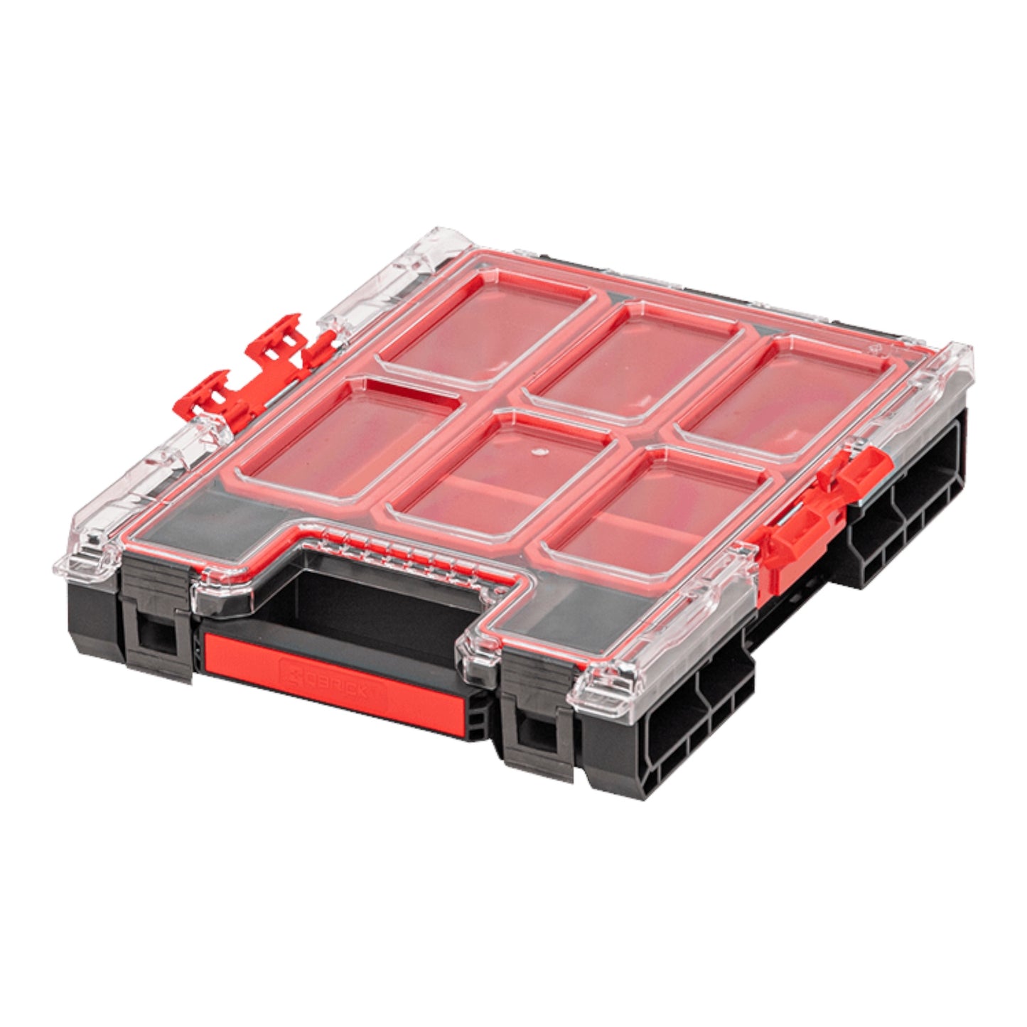 Qbrick System ONE Organizer M stapelbar 365 x 265 x 77 mm 2,5 l IP 66 mit 5 Inlays