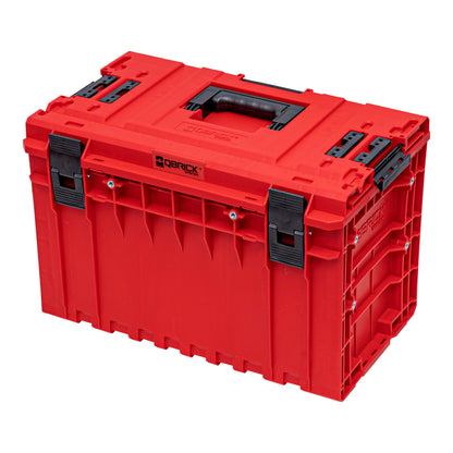 Qbrick System ONE 450 2.0 Vario RED ULTRA HD Custom Werkzeugkoffer modularer Organizer 585 x 385 x 420 mm 52 l stapelbar IP66