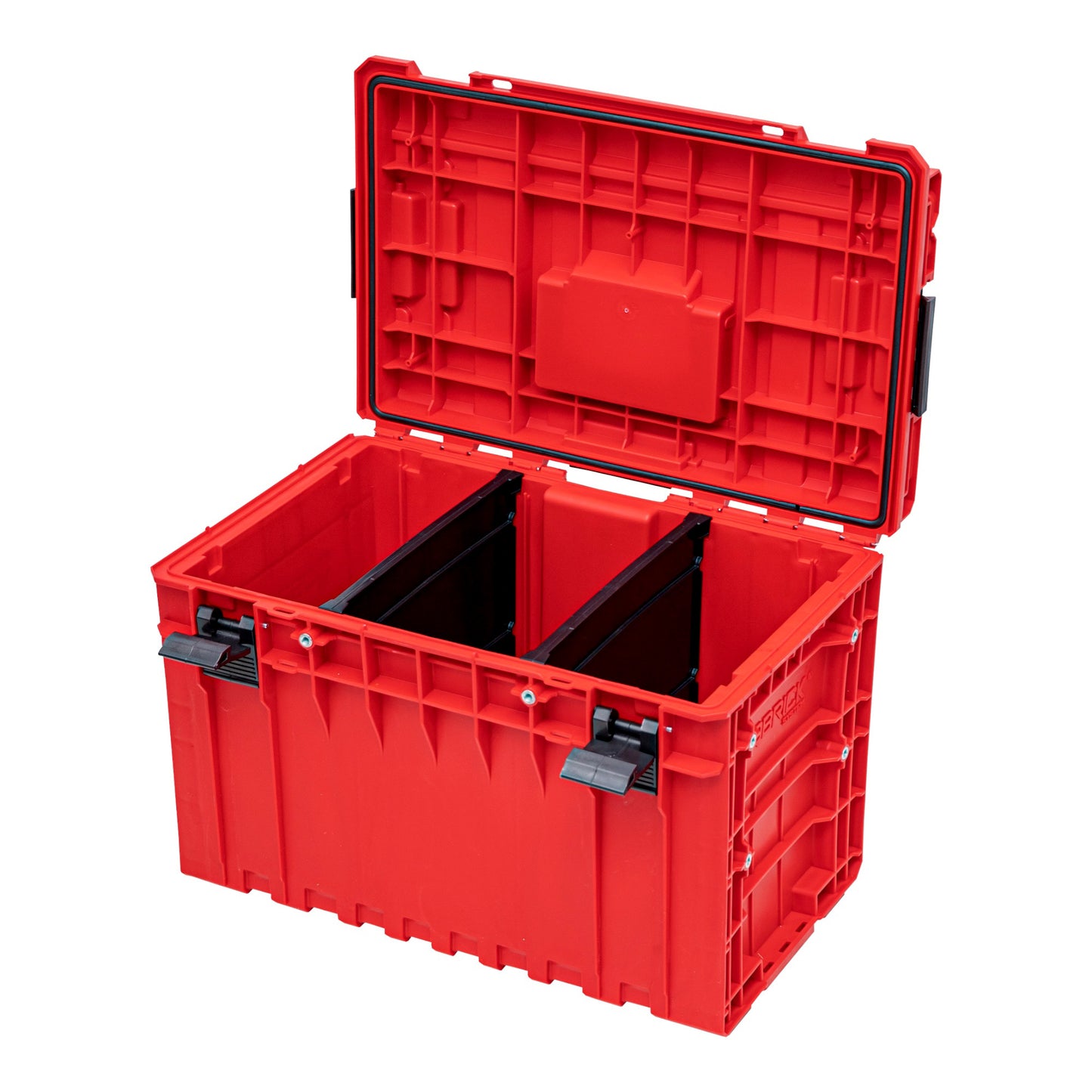 Qbrick System ONE 450 2.0 Vario RED ULTRA HD Custom Werkzeugkoffer modularer Organizer 585 x 385 x 420 mm 52 l stapelbar IP66