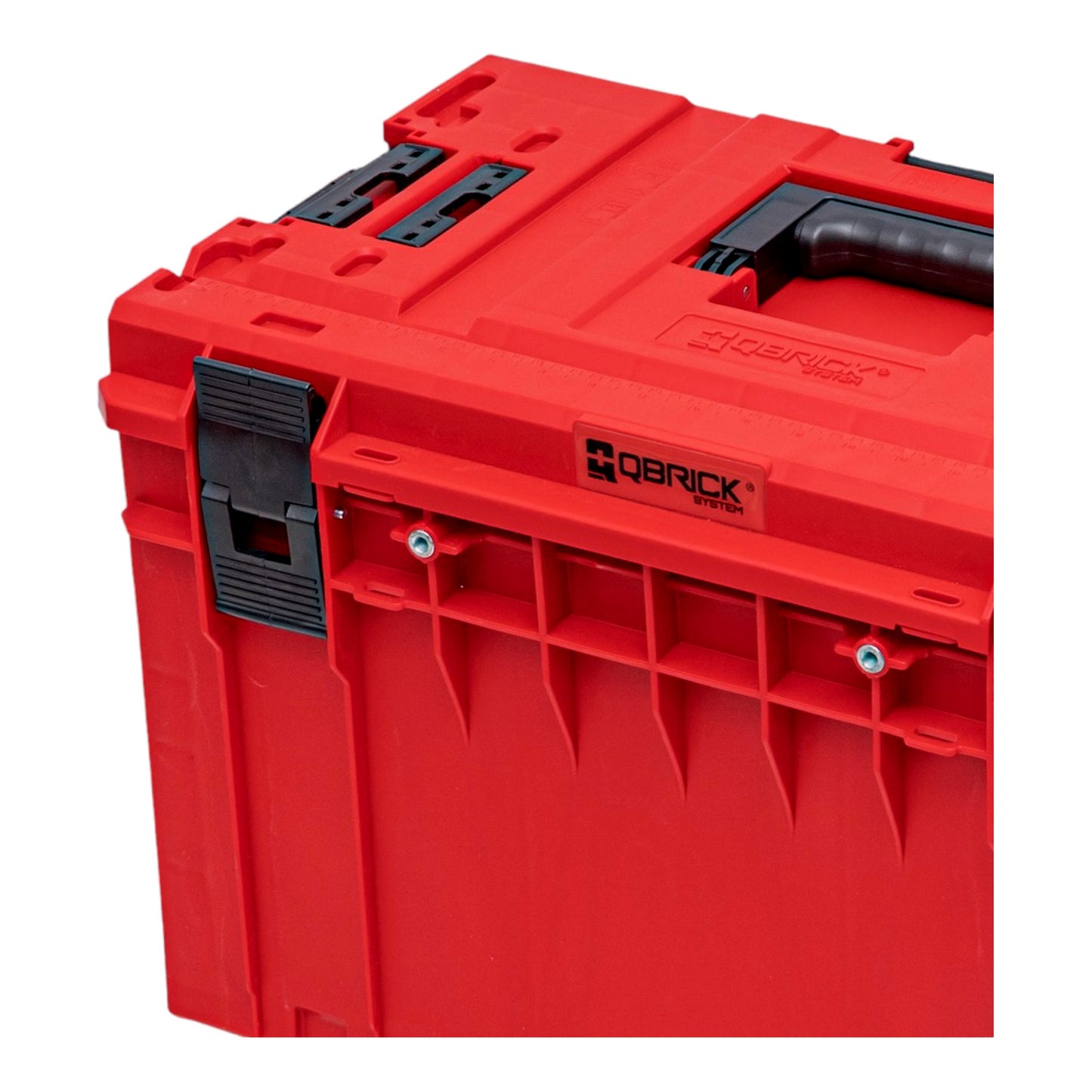 Qbrick System ONE 450 2.0 Vario RED ULTRA HD Custom Werkzeugkoffer modularer Organizer 585 x 385 x 420 mm 52 l stapelbar IP66