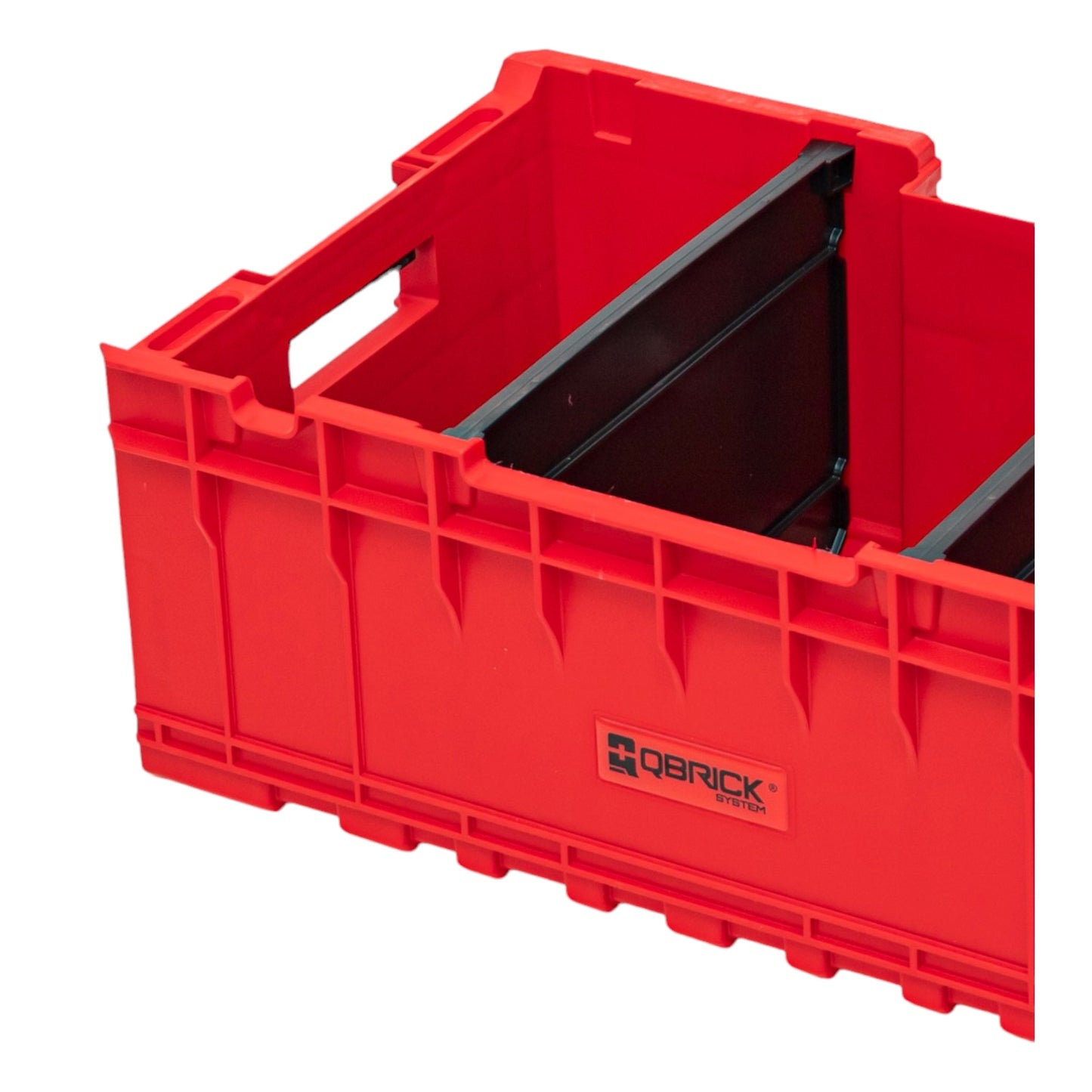 Qbrick System ONE Box 2.0 Plus RED ULTRA HD Custom Stapelbehälter 576 x 359 x 237 mm 35 l stapelbar