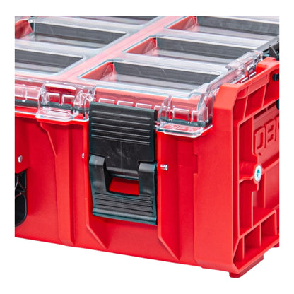 Qbrick System ONE Organizer 2XL 2.0 MFI RED ULTRA HD stapelbar 582 x 387 x 131 mm 13,5 l IP66 mit Schaumstoffeinlage