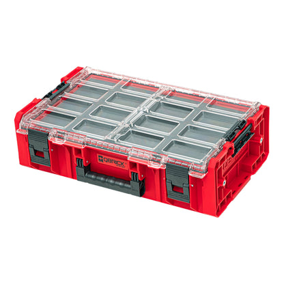 Qbrick System ONE Organizer 2XL 2.0 MFI RED ULTRA HD empilable 582 x 387 x 131 mm 13,5 l IP66 avec insert en mousse