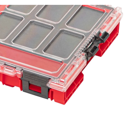 Qbrick System ONE Organizer L 2.0 MFI RED ULTRA HD empilable 531 x 379 x 77 mm 6 l IP66 avec insert en mousse