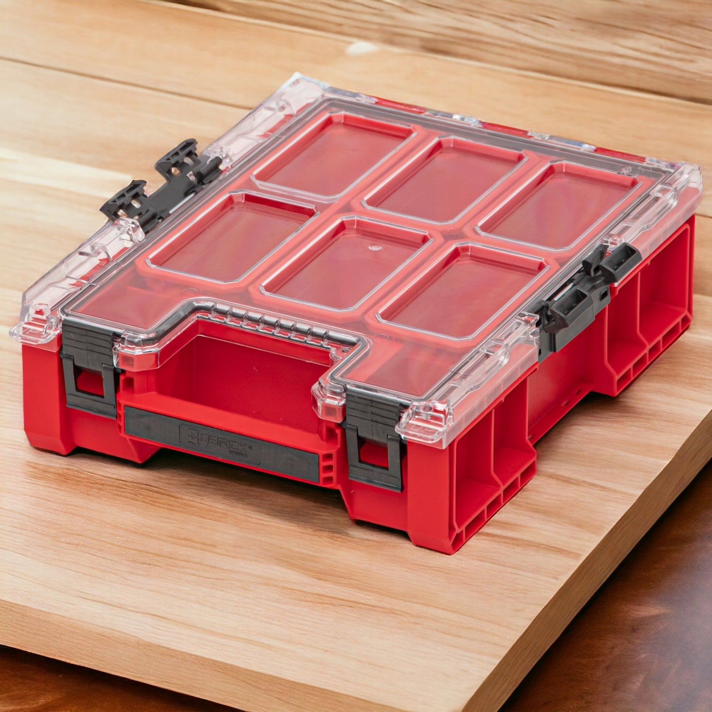 Qbrick System ONE Organizer M Plus RED ULTRA HD Organizer 364 x 264 x 106 mm 4 l stapelbar IP66