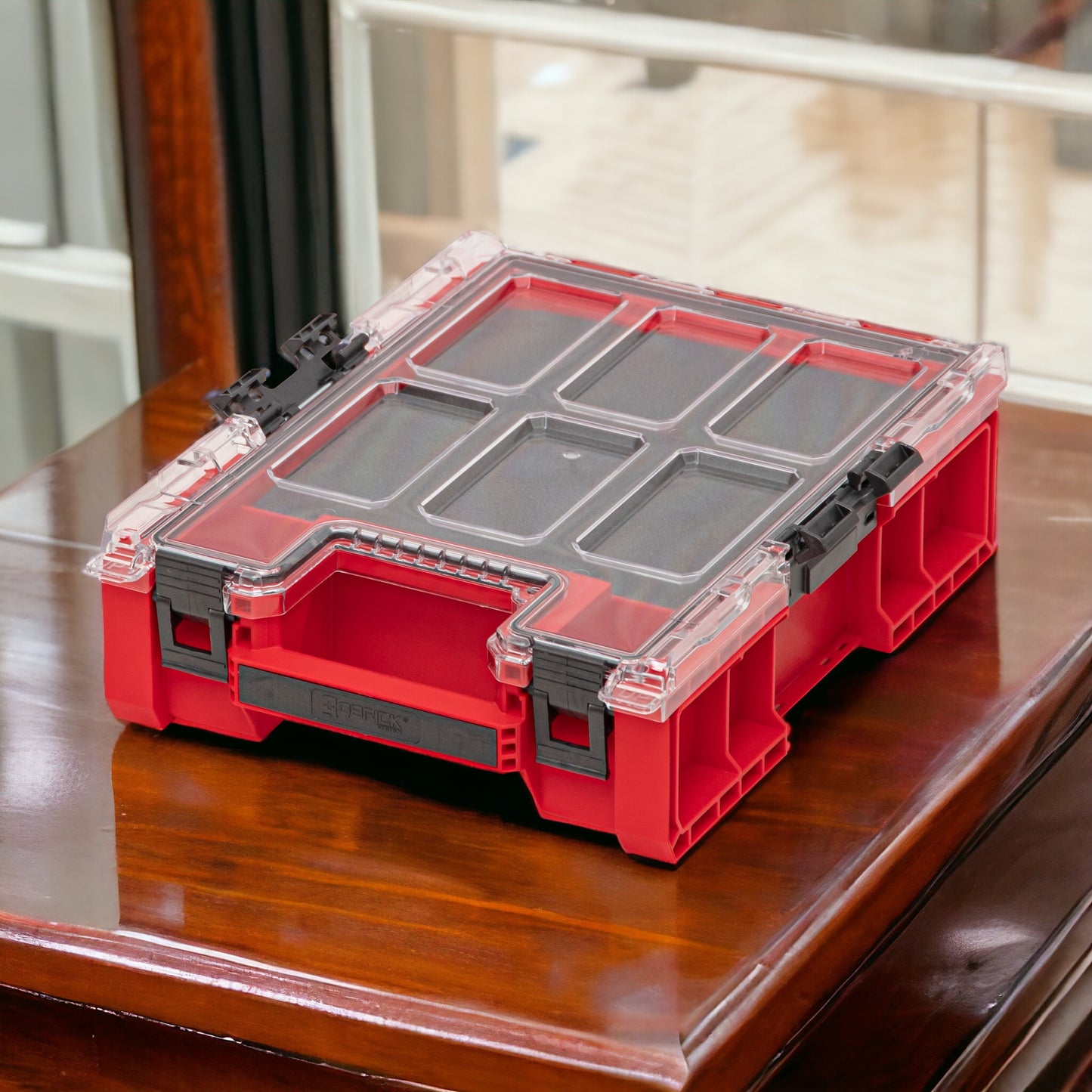 Qbrick System ONE Organizer M Plus MFI RED ULTRA HD Organisateur 364 x 264 x 106 mm 4 l empilable IP66