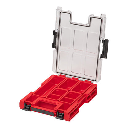 Qbrick System ONE Organizer M RED ULTRA HD Organizer 365 x 265 x 77 mm 2,5 l stapelbar IP66