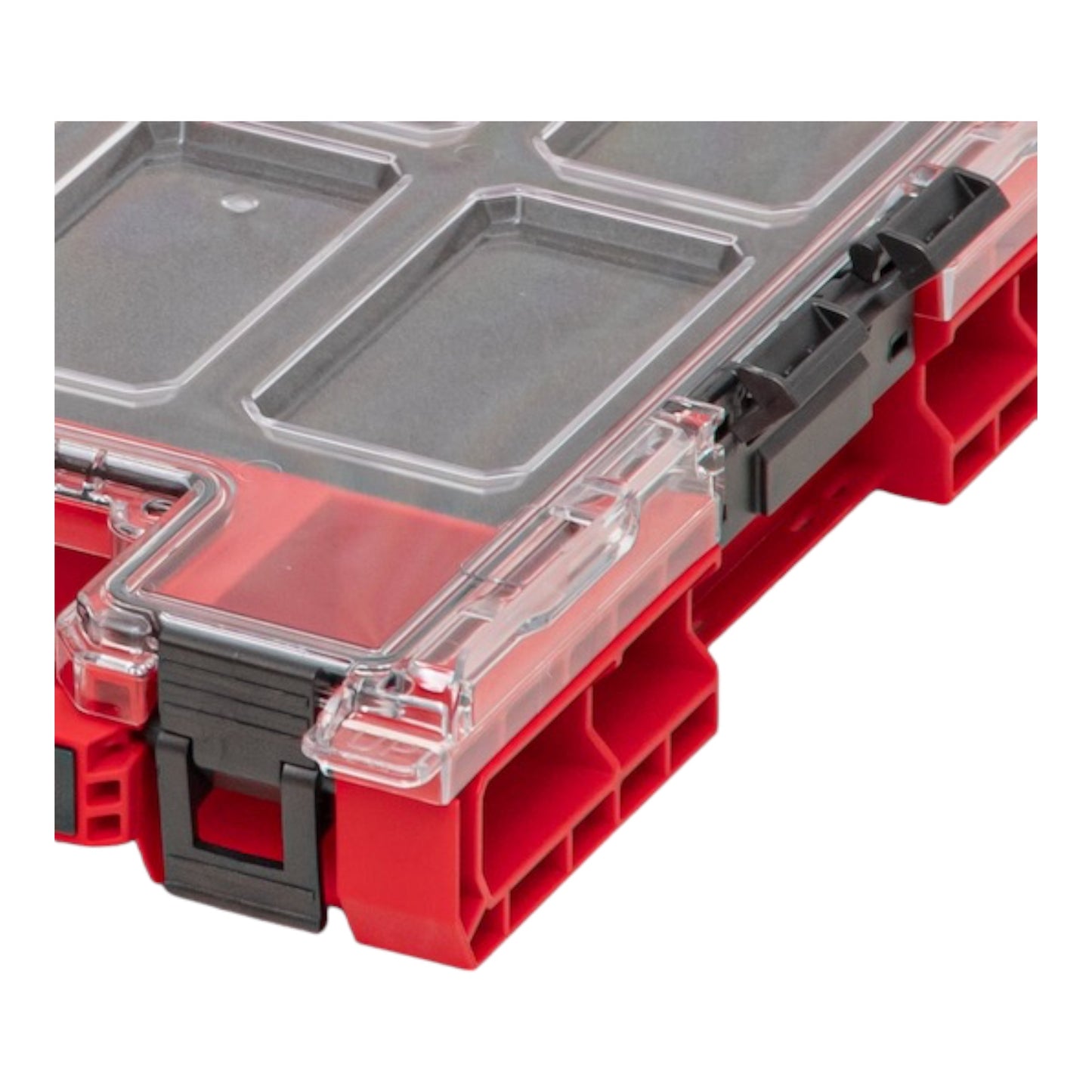 Qbrick System ONE Organizer M MFI RED ULTRA HD stapelbar 365 x 265 x 77 mm 2,5 l IP66 mit Schaumstoffeinlage