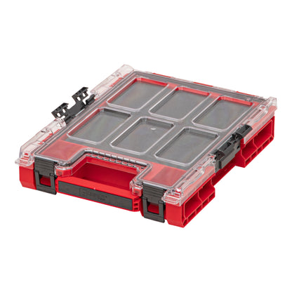 Qbrick System ONE Organizer M MFI RED ULTRA HD empilable 365 x 265 x 77 mm 2,5 l IP66 avec insert en mousse