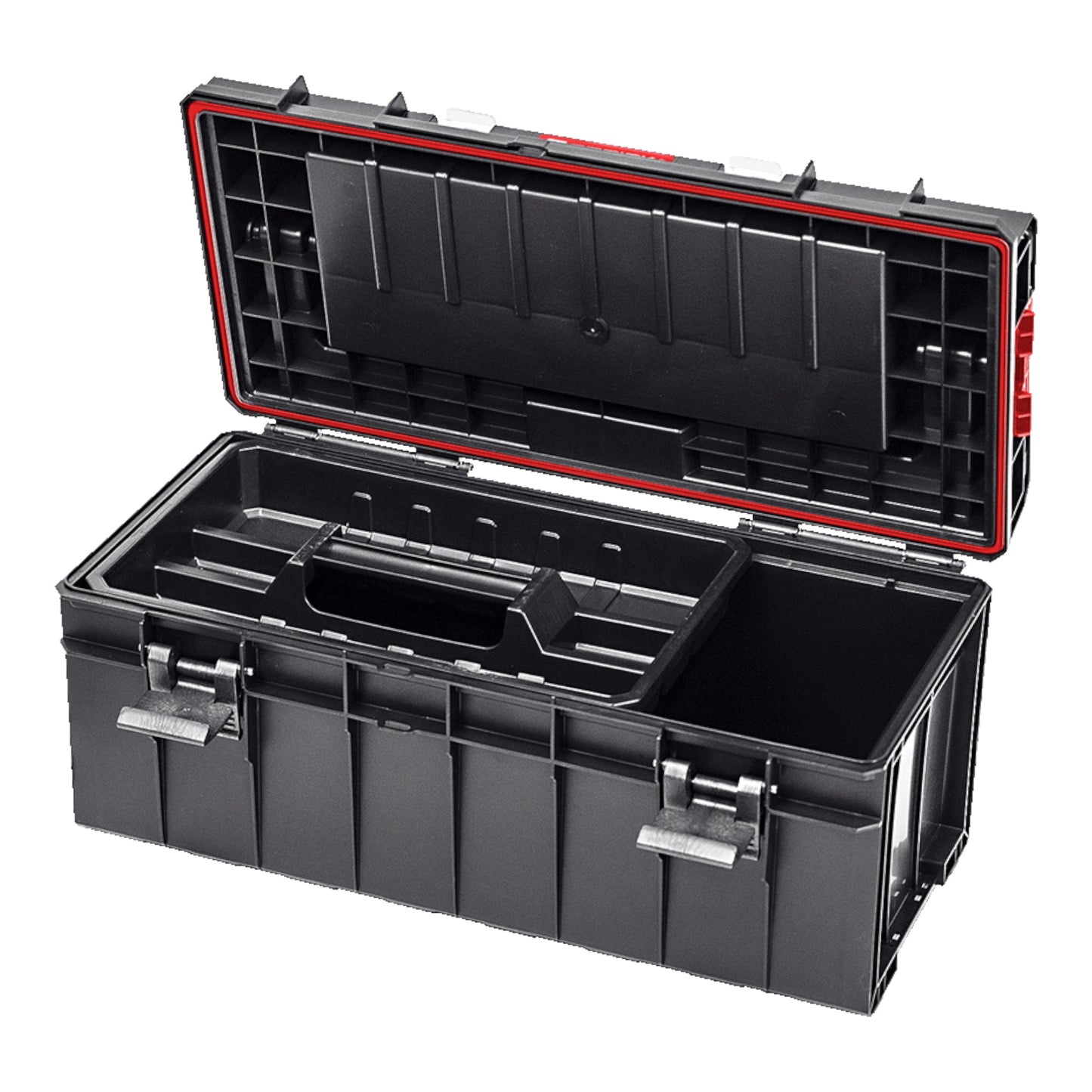 Qbrick System PRO 600 Expert Werkzeugkoffer modularer Organizer 545 x 270 x 246 mm 22 l stapelbar IP54