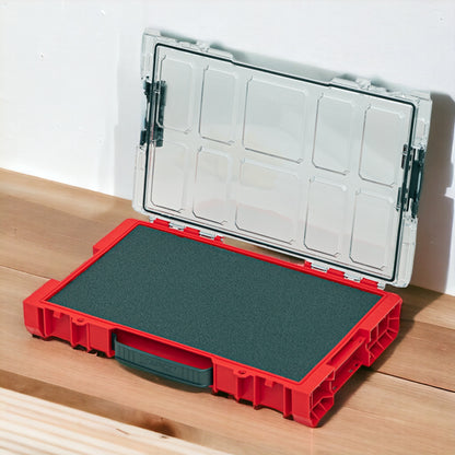 Organisateur Qbrick System PRO 100 MFI RED ULTRA HD 452 x 296 x 79 mm 5 l empilable IP54