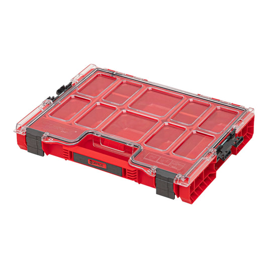 Qbrick System PRO Organizer 200 RED ULTRA HD empilable 452 x 296 x 79 mm 6 l IP54 avec 8 compartiments