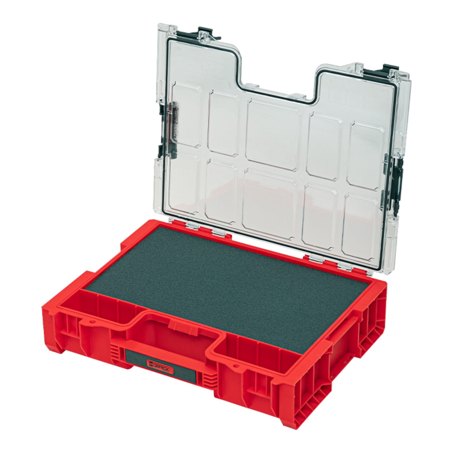 Qbrick System PRO 300 MFI RED ULTRA HD Organizer 452 x 358 x 110 mm 9 l stapelbar IP54