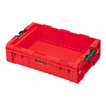 Qbrick System PRO Box 130 2.0 RED ULTRA HD Bac gerbable sur mesure 450 x 310 x 151 mm 9 l empilable