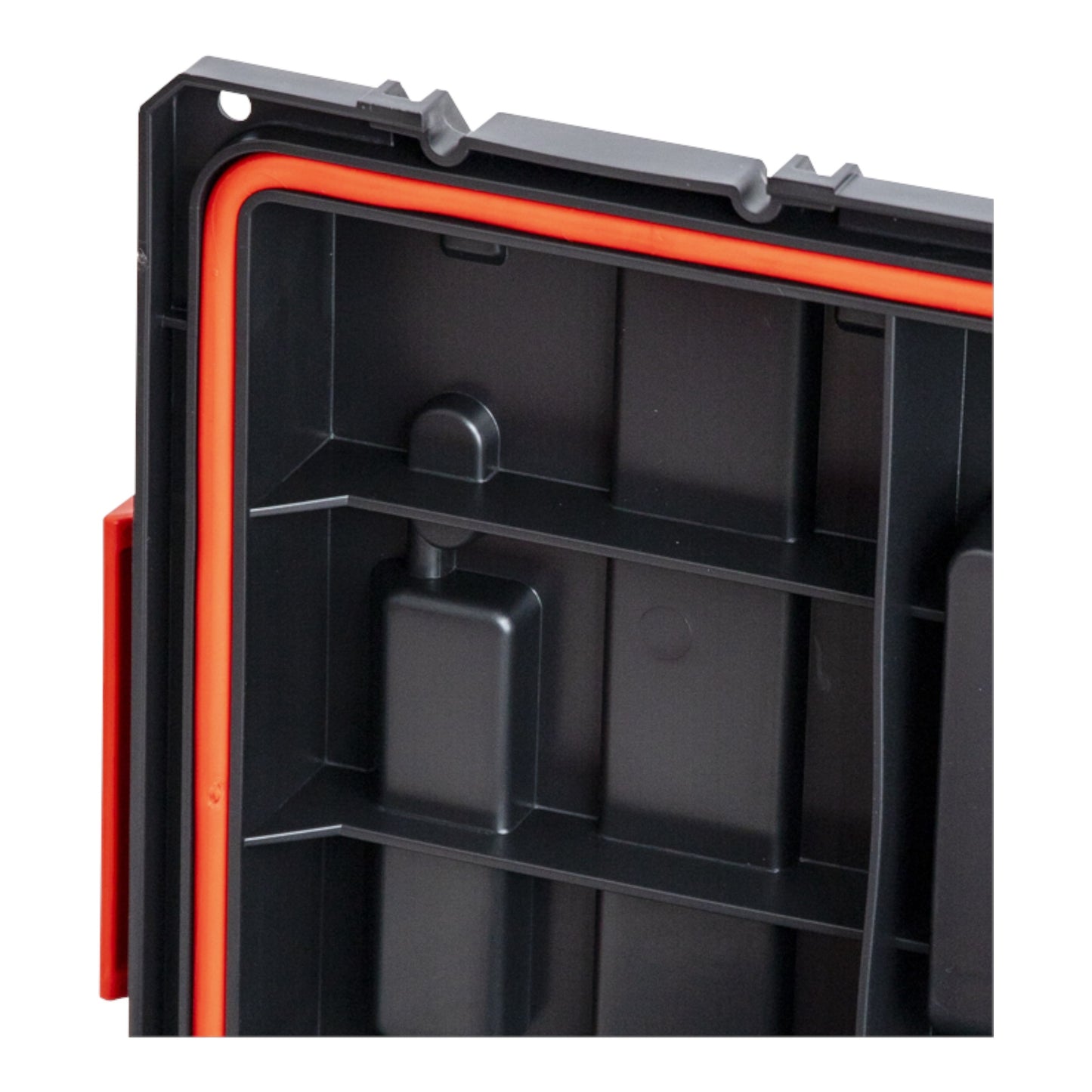 Qbrick System PRIME Toolbox 250 Vario stapelbar 535 x 327 x 271 mm 28l IP66 mit 3 Trennwänden